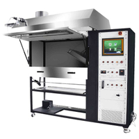 Aparato de prueba de paneles radiantes para pisos ISO 9239